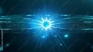 Innovative Artificial Intelligence Project: 3D Animation of Cybernetic Brain and Machine Learning