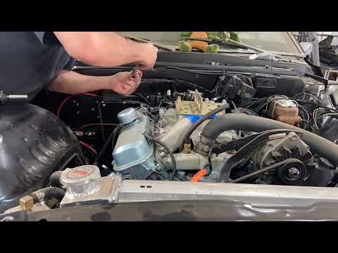 1969 Firebird engine and transmission centering. T56.