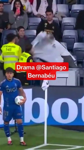Santiago Bernabéu drama