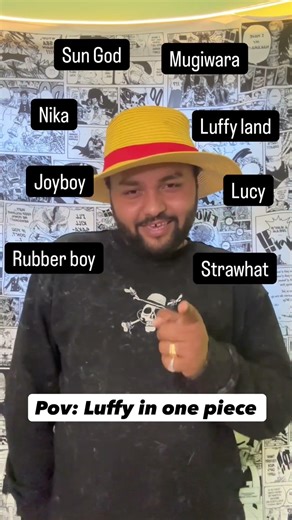 Pov: Luffy in onepiece #onepiece #anime
