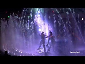 Wonder of the Seas inTENse Boardwalk AquaTheater Show - Royal Caribbean Aqua Theater Show inTENse