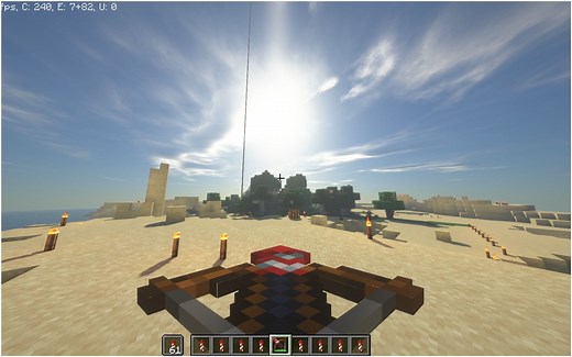 How to load fireworks into a crossbow in Minecraft