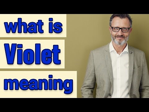 Violet | Meaning of violet