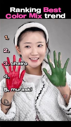 Ranking Top 5 best color-mix trend (new)