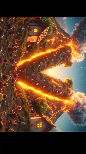 V for Volcano 🌋 | ABC Learning for Kids | Little Brain Room