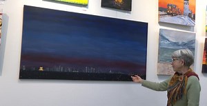 ‘Of land and sky’: Winnipeg artist Terisa Taylor talks inspiration behind her latest exhibition