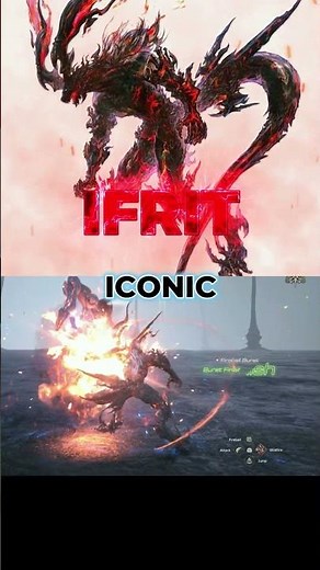 Ifrit explained in under 60 Seconds! #ff16 #ifrit #lore #finalfantasy