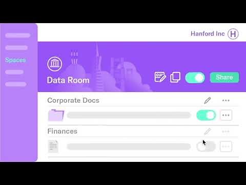 Getting started with DocSend virtual data rooms