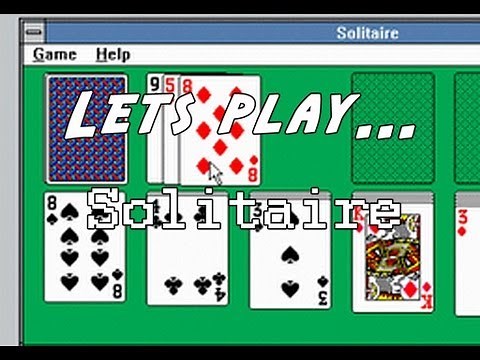 Let's Play Solitaire in Windows 3.1!