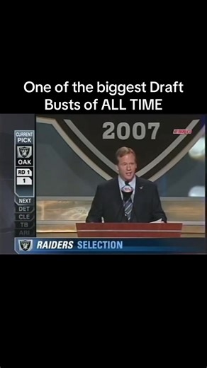 It’s almost that time so let’s relive some draft moments pt.1 #nfldraft #nfl #jamarcusrussell #nflfootball #footballtiktok