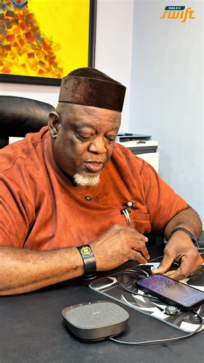 Guess who got a call from the CEO, Mr. Joe Jackson🤩 We surprised our lucky winner, Esi Falila Quansah with some amazing news Watch the moment she found out she won the 'His & Hers' iPhone 17 Pro Max in the Dalex SWIFT Valentine's Day Treasure Hunt! #viral #LoveLoud #TreasureHunt #SWIFTValentine #ActionsSpeakLouderThanWords