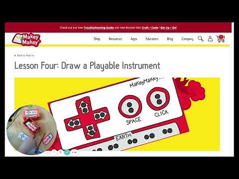 Connecting Drawings to Makey Makey Apps