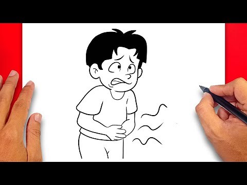 How to draw Diarrhea - Disease Drawing
