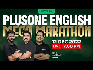 Plus One - English - Mega Marathon - Christmas Exam | XYLEM +1 +2