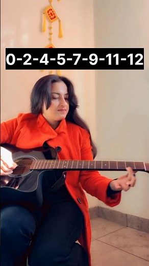 E major scale | first string | Guitar Lesson For Beginners #EmScale #GuitarBeginner #LearningGuitar