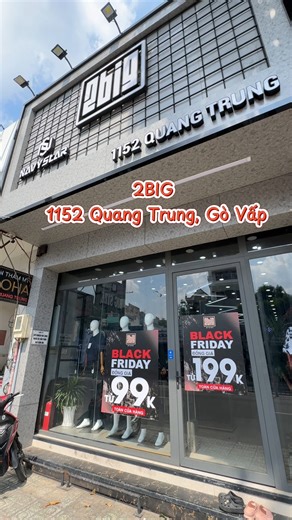 Mùa Black Friday mà không nhanh tay chốt đơn thì không còn cơ hội để nhận deal hời hấp dẫn này đâu nha! Chần chừ gì mà không lnbox để 2BIG tư vấn cho mình nè😘 ----- 2BIG STORE - Nothing is impossible. HỆ THỐNG CỬA HÀNG: Store 1: 1152 Quang Trung, P8, Gò Vấp Store 2: 217 Nguyễn Oanh, P17, Gò Vấp Store 3: 937 Kha Vạn Cân, P.Linh Tây, TP Thủ Đức Store 4: 509 Âu Cơ, P.Phú Trung, Tân Phú Store 5: 364 Huỳnh Tấn Phát, P.Bình Thuận, Quận. 7 Store 6: 679 CMT8, P.Phú Cường, TP. Thủ Dầu Một, Bình Dương | 