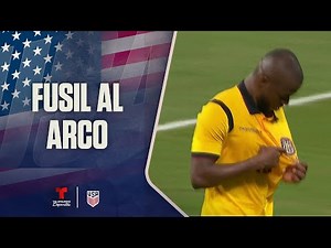 Gol de Enner Valencia abre el marcador - USA vs. Ecuador | USMNT | Telemundo Deportes