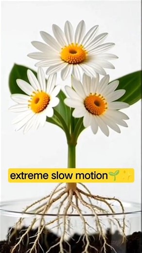 From Seed to Gulbahar 🌼 | Extreme Slow Motion Plant Growth in 8K #shorts #gulbahar #farming #viral