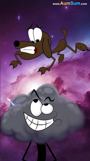 What if Earth transformed into a raging Thunderstorm? | #chumpum #shorts #space
