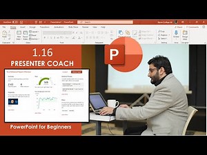 Rehearse your slide show with Presenter Coach in Microsoft PowerPoint