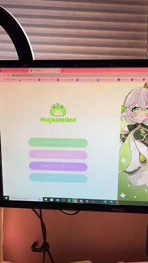 This is your sign to make a cute little carrd! #digitalart #carrdinspo #carrd #carrdtutorial #streamingonabudget #fulltimeartist #fulltimeartistcheck #budgetstreamer