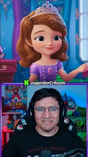 ESTO PARECE IA! TEASER DE LA PRINCESA SOFIA: MAGIA REAL 🤮 #princesasofia #ia #reaccion #shorts