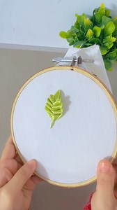 18K views · 480 reactions | New tutorial to make leaf for ribbon embroidery craft | Asnimar Embroidery | Facebook