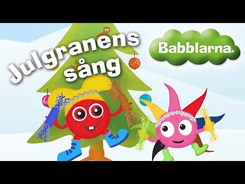 Babblarna - Julgranens sång - Officiell musikvideo - Se hur Babblarna pyntar julgranen