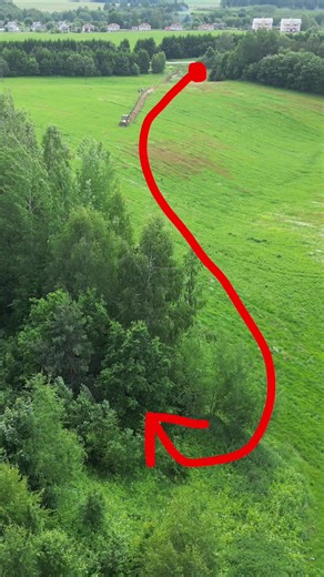 Как я прокапал 500 метров поля чтобы провести электричество на участок) #домоператора #каркасник #глэмпинг #хутор