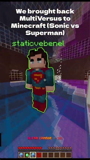 We made MultiVersus in Minecraft (Smash Bros) #minecraft #minecraftserver #fyp #minecraftjava