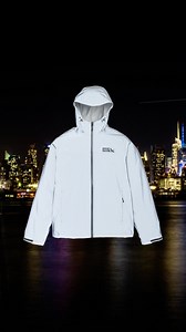 Introducing the Highbeam Reflective Rain Jacket—where waterproof performance meets reflective design. It’s made for those moments when staying seen and staying dry matter most, from your morning commute to an evening stroll with your dog. | Eddie Bauer