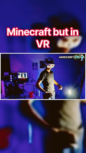How to walk in Minecraft VR!#metaquest #minecraft #vr