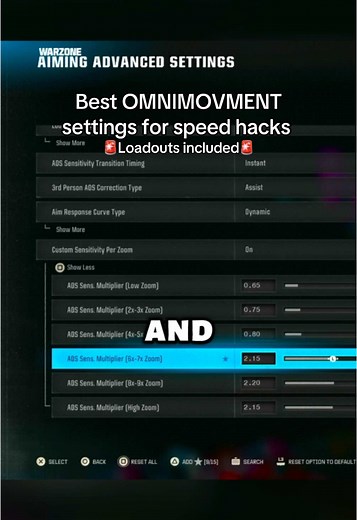 Best Movement Settings for Call of Duty Warzone