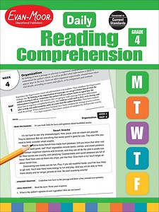 Evan-Moor Daily Reading Comprehension, Grade 4 Teaching Edition