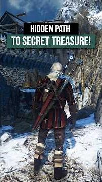 Hidden Path to a Secret Treasure Near Kaer Muire Castle 🗝️ #witcher3 #thewitcher3 #thewitcher