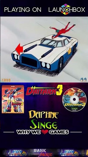 Daitarn 3 - Launchbox Frontend (Daphne Laserdisc)