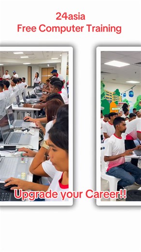 24asia Free Computer Training!! Hoping today to upgrade yourself. #24asia #Free #Computer #Education #career | Nazmul Khan