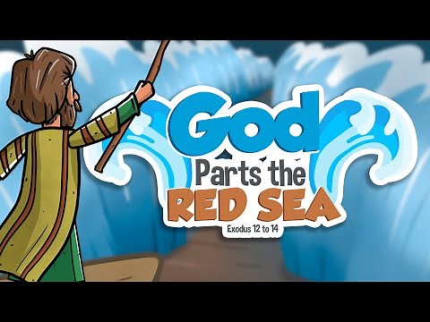 God parts the Red Sea | Moses and Israelites Crossing | Animated Bible Stories | My First Bible | 23