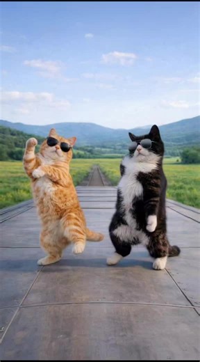 music cat dance on track #funnypetenergy #funnycatvideos #dancingcat #catvibes