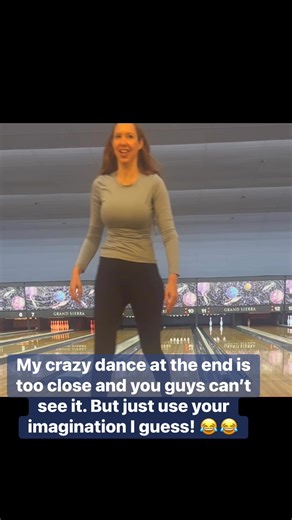Well the dance at the end was no good! 😂 but at least I picked up the crazy 5,7 split 😜 | Crazy bowling shots