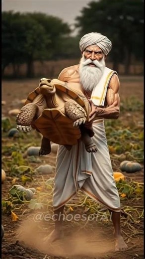 🐢🥹ആമയോട് കർഷകൻ ചെയ്ത ക്രൂരത! #ai#tortoise#farmer#pumpkin