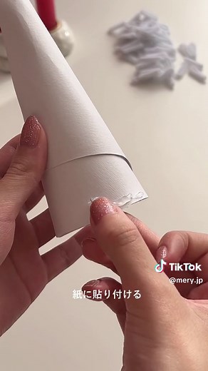 モールで作るミニクリスマスツリーの作り方