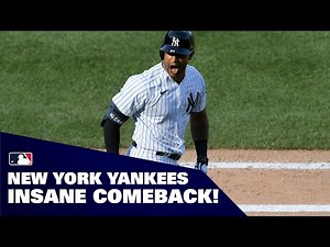 Yankees come back from 5-RUN DEFICIT in final inning, WALK OFF in extras!