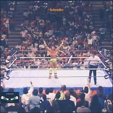 1989 WWE Summerslam Rick Rude vs The Ultimate Warrior #wwe #wwf #wsi #intercontinentalchampionship