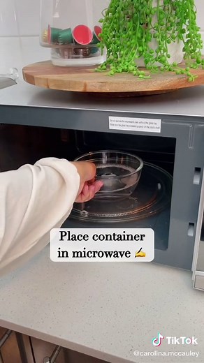 Easy Microwave Cleaning Hack with Vinegar and Dishwashing Soap