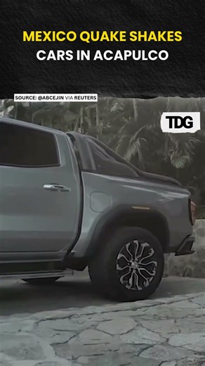 #watch | Cars Shake in Acapulco During Mexico Earthquake | #shorts #viralshorts #earthquake