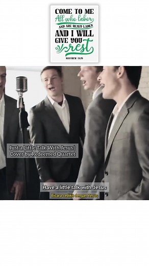 Just a Little Talk With Jesus - Redeemed Quartet Cover