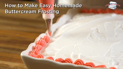 How to make easy homemade buttercream frosting