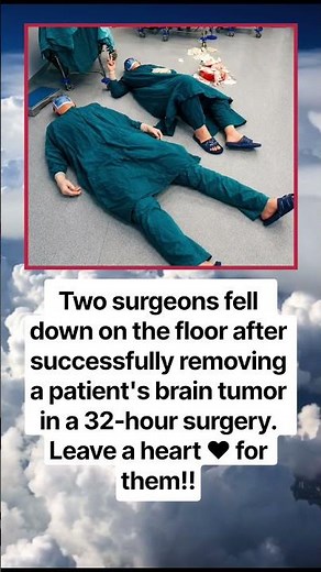 32-Hour Brain Surgery Exhaustion! Real Heroes 🧠❤️ #shorts