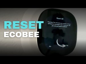 Reset ecobee - How to Change Ownership of the Thermostat